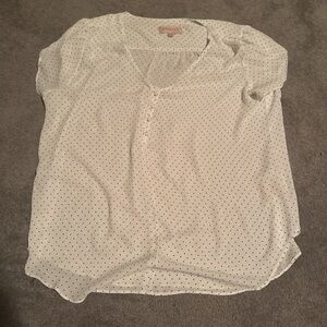 Philosophy short sleeve blouse size XL